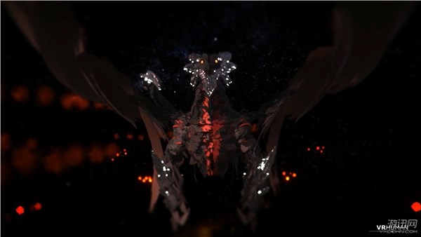 用VR绘制《魔兽世界》死亡之翼 黑色翅膀霸气十足！