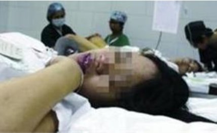 讨债将孕妇打流产（网络配图）