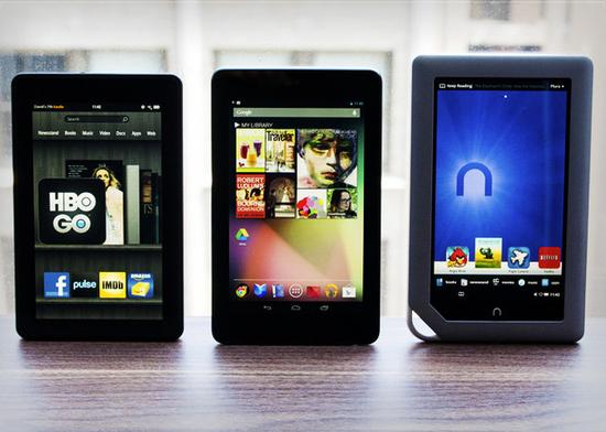巴诺NOOK Tablet 7平板电脑黑五上市 