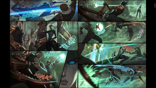 《英雄联盟》公布新英雄Camille 利刃为腿的女强化人