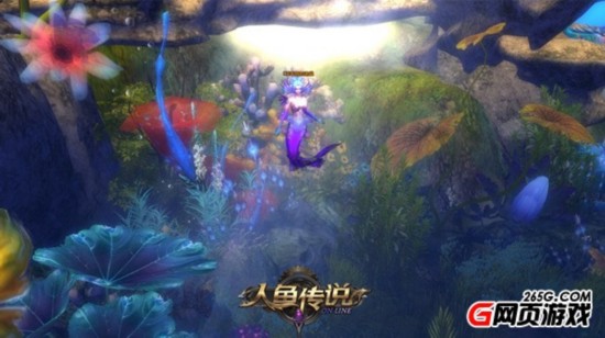 遇水变人鱼人鱼传说今日公测 林允电影TVC曝光