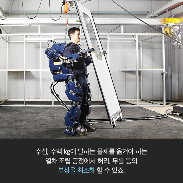 “骨骼”清奇：韩国现代研发可穿戴机器人 