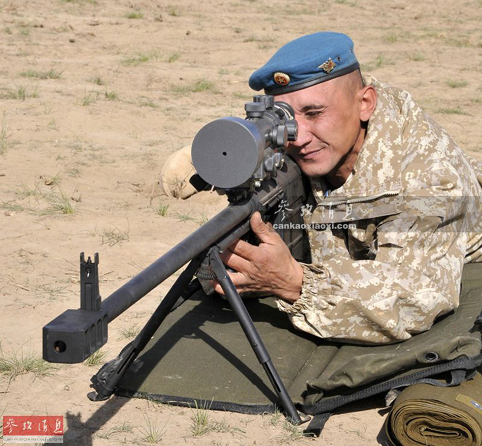 俄军大口径重狙可装甲车:KSVK反器材狙击步枪