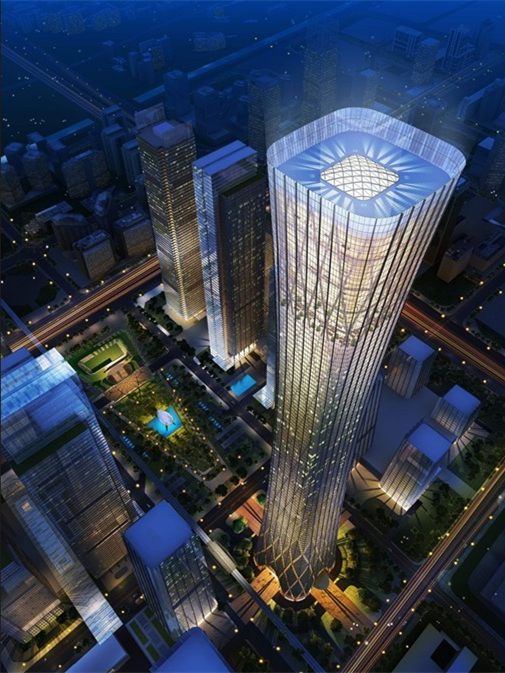 “中国尊”破400米大关已施工至82层 创8项世界和15项中国纪录