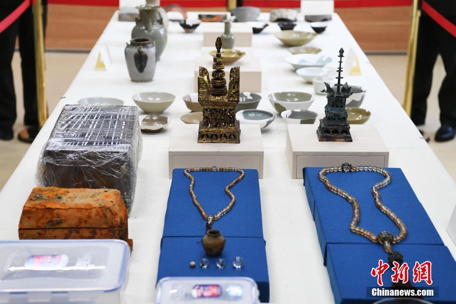 上海青龙镇遗址发掘获重大成果 地宫佛塔舍利揭开面纱