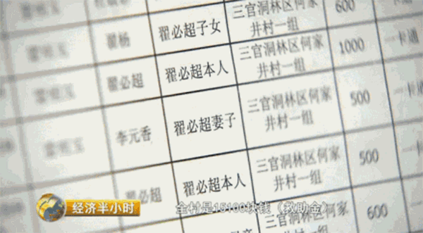 央视曝农补黑幕：村干部冒领补贴300万元