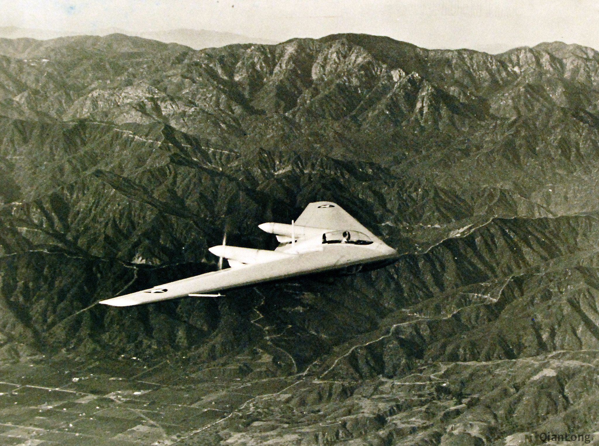 诺斯洛普N-9M验证机 美军从40年代就希望装备飞翼类战机