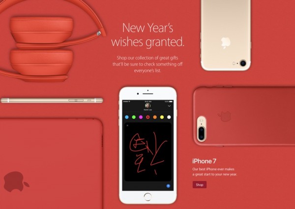 苹果开启中国新年礼品日1月6日购买指定产品赠送Beats Solo3