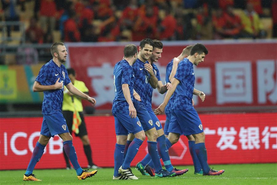 （体育）（8）足球&mdash;&mdash;中国杯：智利胜克罗地亚