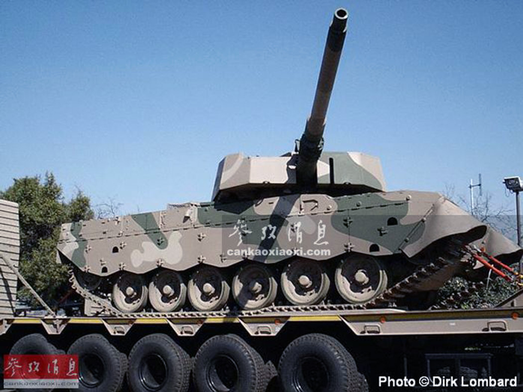 炮塔尾部自带澡盆! 南非陆军魔改 百夫长 主战