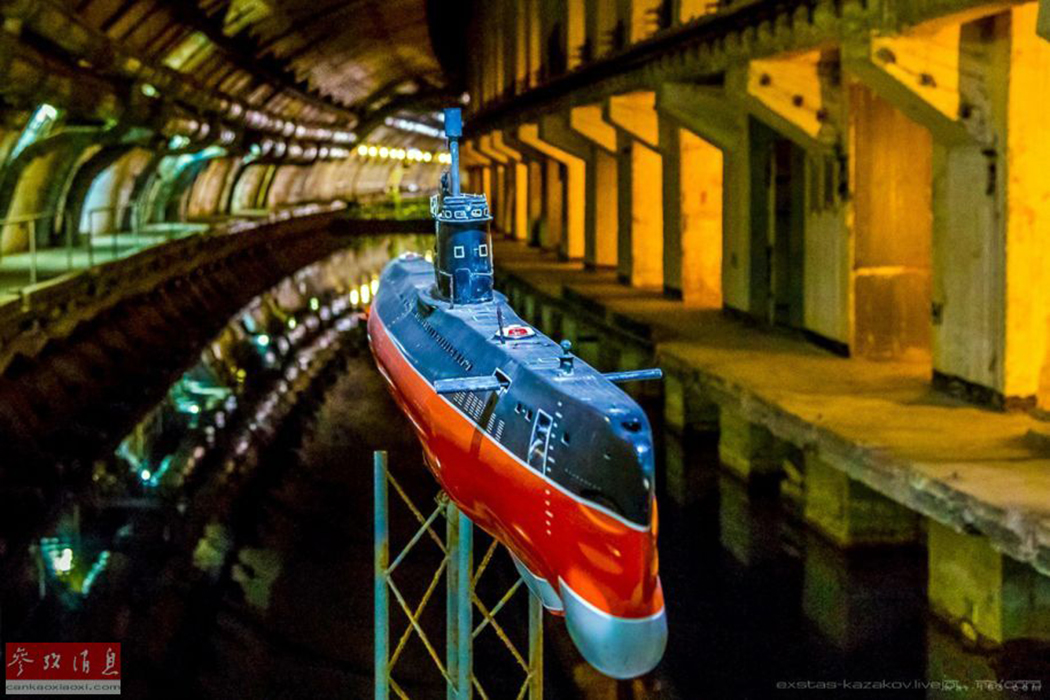 参观冷战时期苏联海军地下潜艇基地"825":建有核武库(7)-千龙网·中国首都网