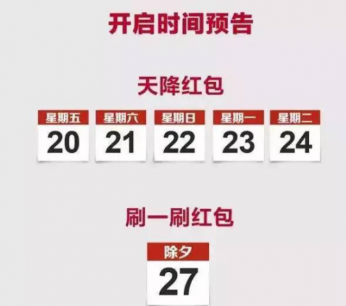 除夕夜有哪些红包可以抢？详细攻略都在这里了