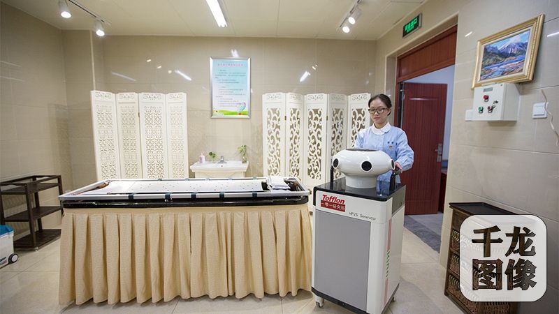 [北京ING]八宝山殡仪馆消毒机器人怎么工作?-千