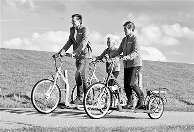 跑步自行车 健身骑行两不误-千龙网·中国首都