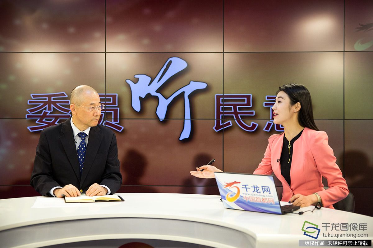 委员听民意：如何提升首都生活性服务业品质访谈现场
