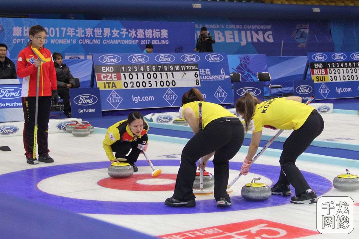 女子冰壶世锦赛中国7-6战胜韩国 迎来循环赛首