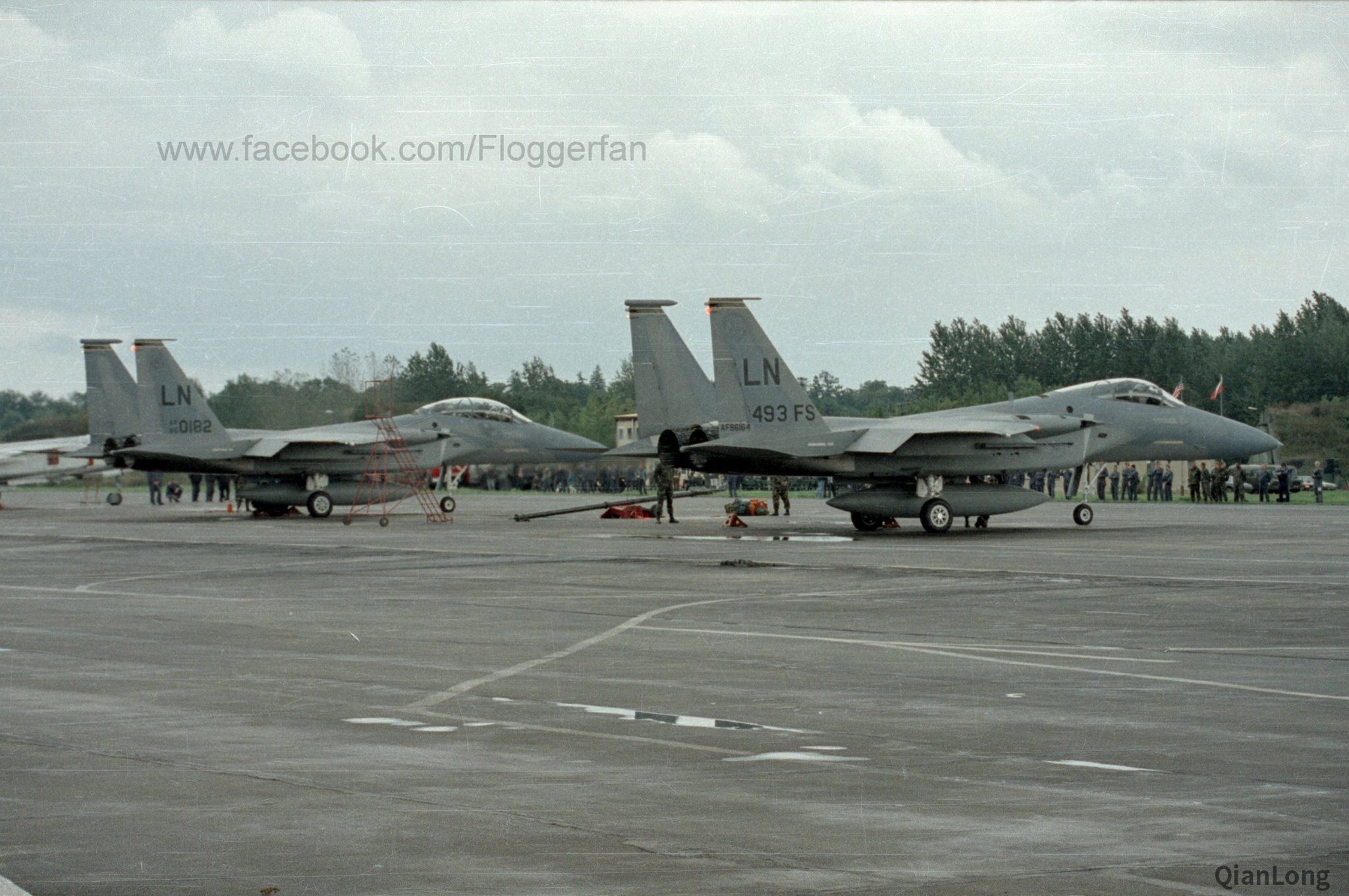 美军一线战斗机飞抵波兰进行访问 虽然此时还