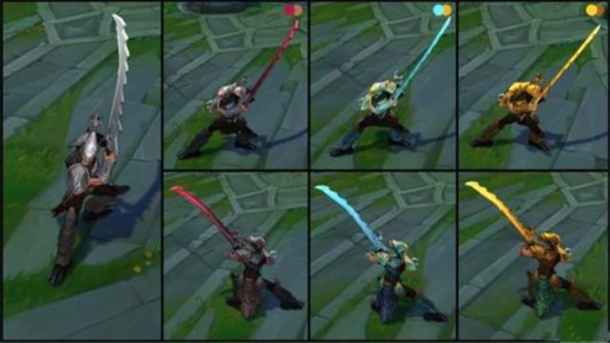 LOLl中十八般兵器的主人:德邦三基友是主角-千