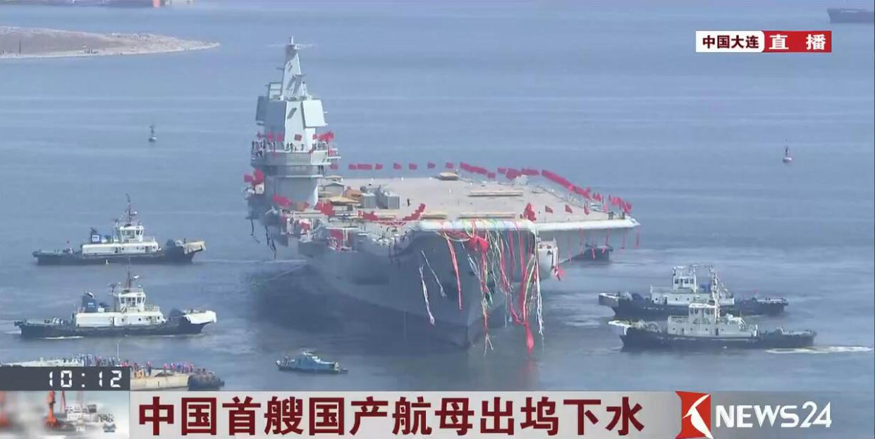 001A航母下水之后的猜想