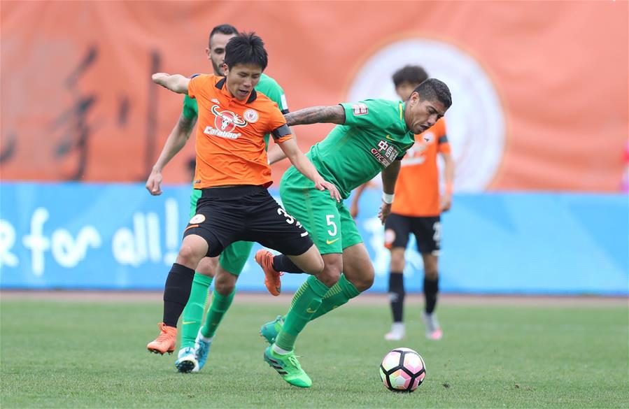 （体育）（10）足球&mdash;&mdash;足协杯：北京中赫国安胜北京人和