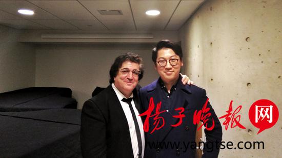 与国际级钢琴家Sergei Babayan合影