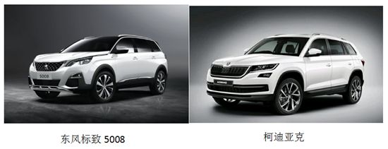 棋逢对手 东风标致5008和柯迪亚克展开激战