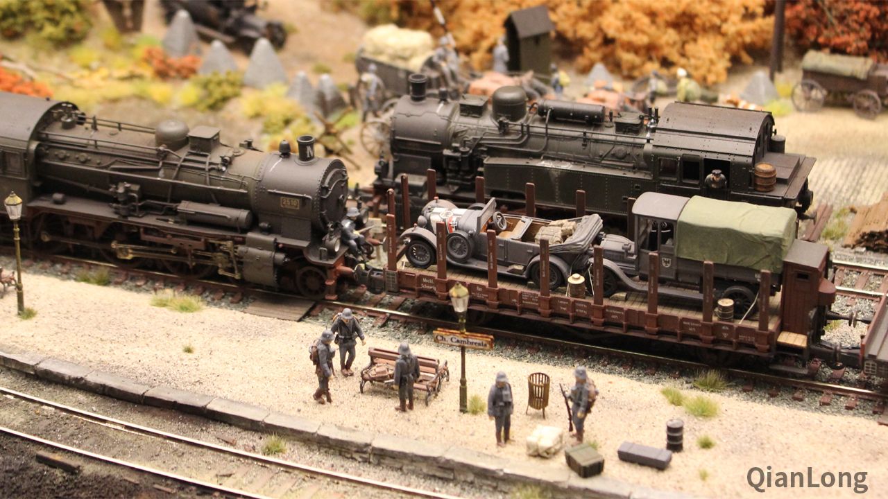 国外模型爱好者的一战场景模型 其精细程度让人羡慕(21)