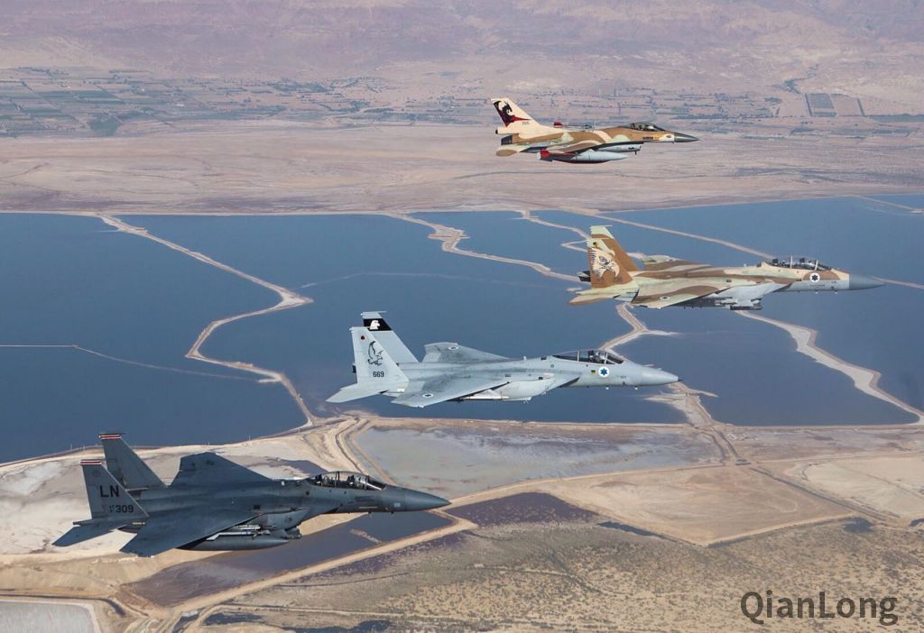 美国同以色列空军联合军演 不看迷彩分不出彼此-千龙网·中国首都网