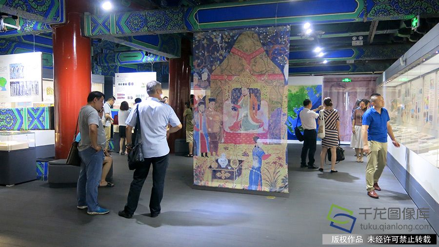 6月30日至7月31日，丝绸之路沿线古国钱币展在北京市古代钱币展览馆举办。千龙网记者-张嘉玉摄