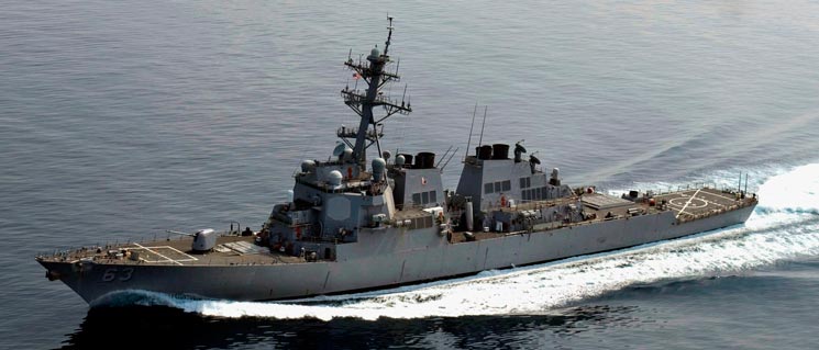 美舰擅闯西沙中建岛12海里 美媒称意在不承认