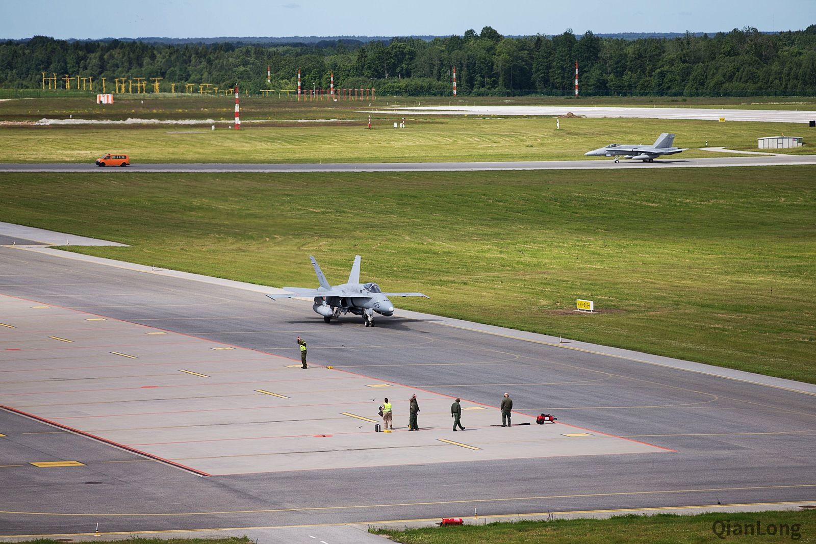 西班牙空军飞抵爱沙尼亚境内 执行BAP任务防
