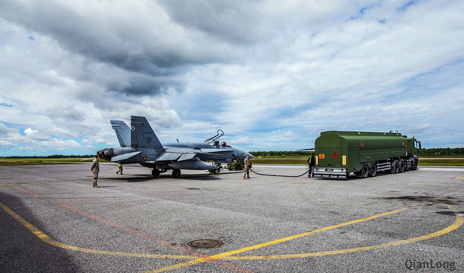西班牙空军飞抵爱沙尼亚境内 执行BAP任务防