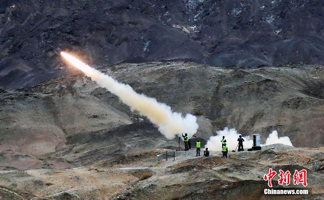 晴空 防空导弹多能赛 中国队零失误夺得比赛冠
