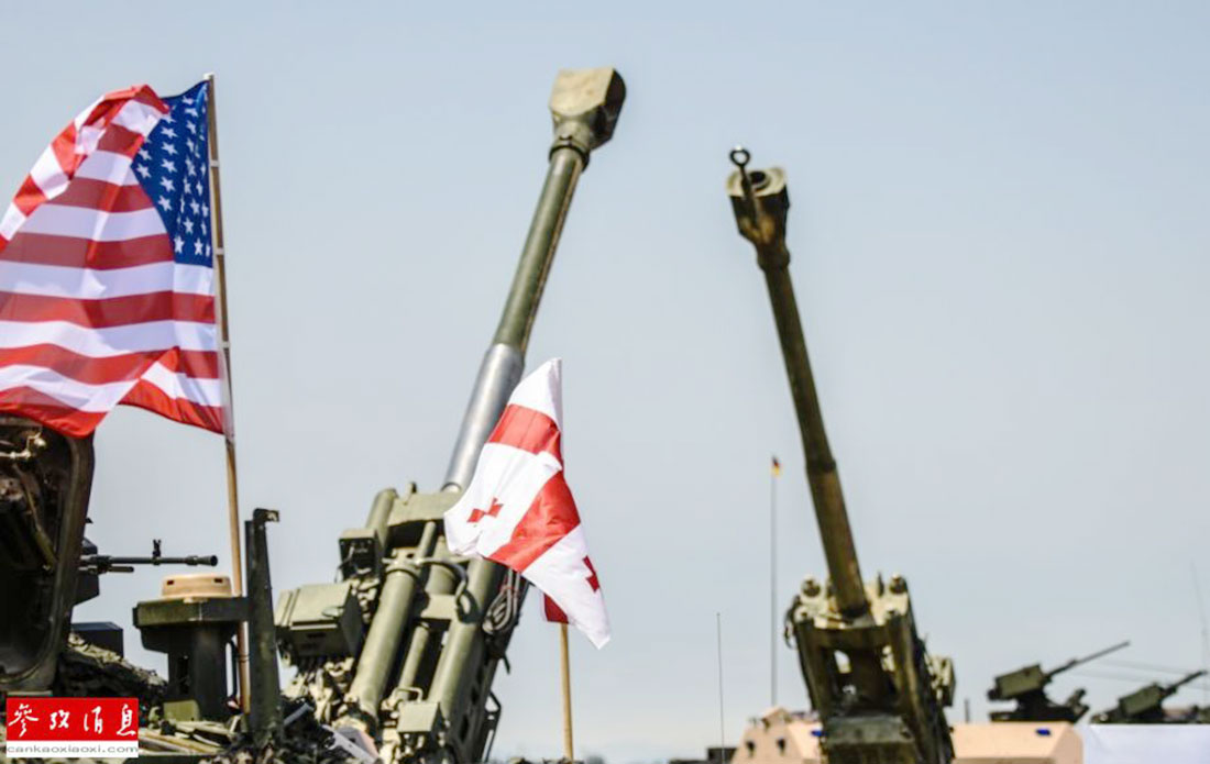 北约多国在俄罗斯门口军演 格鲁吉亚与美英士