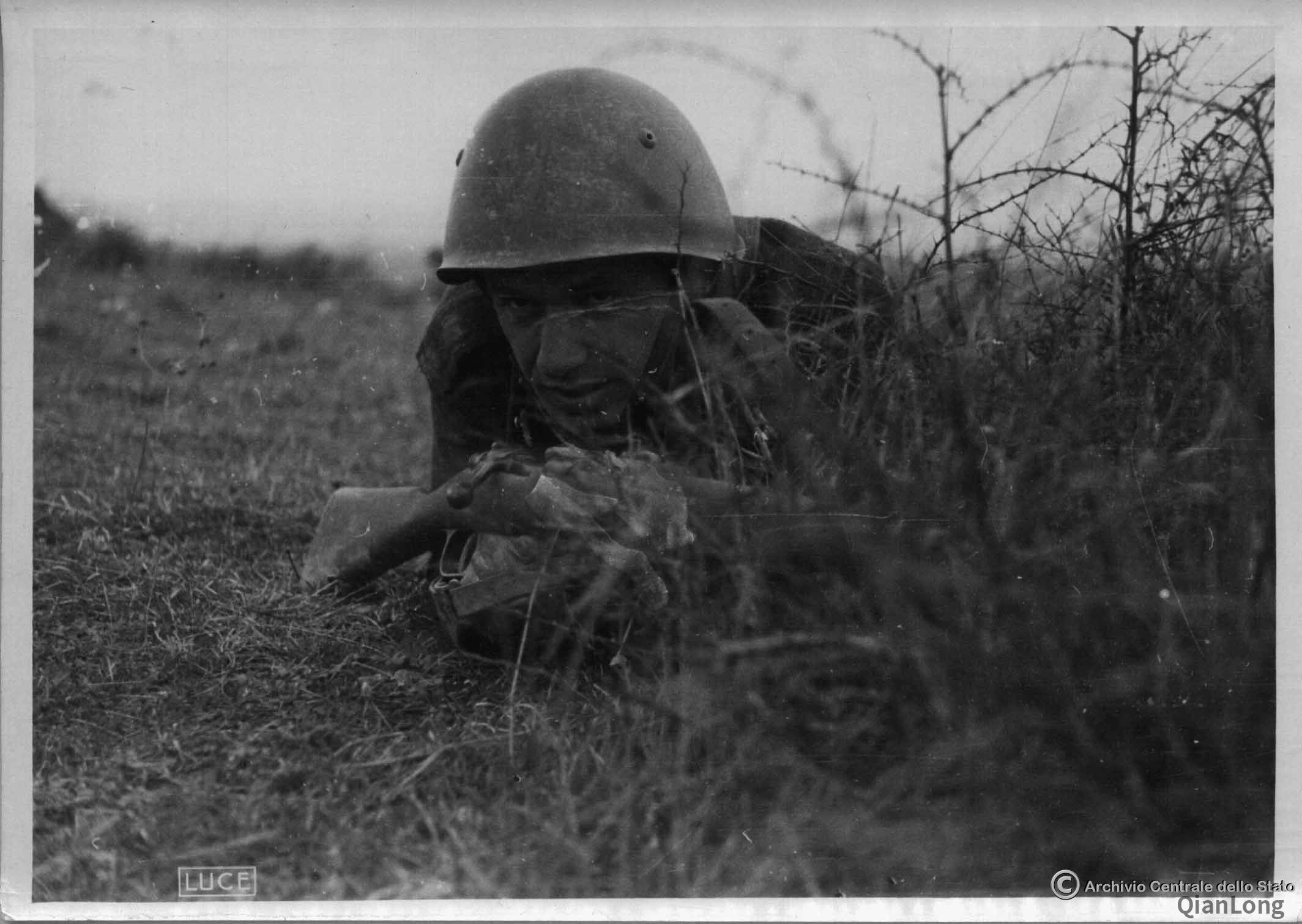 在希腊演习的意大利黑衫军 为入侵苏联做准备