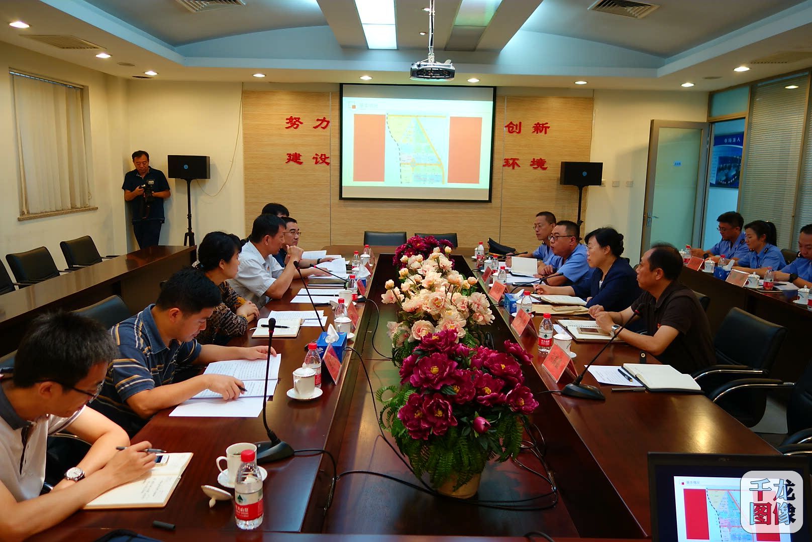 北京市工商局局长陈永一行到海淀分局辖区调研