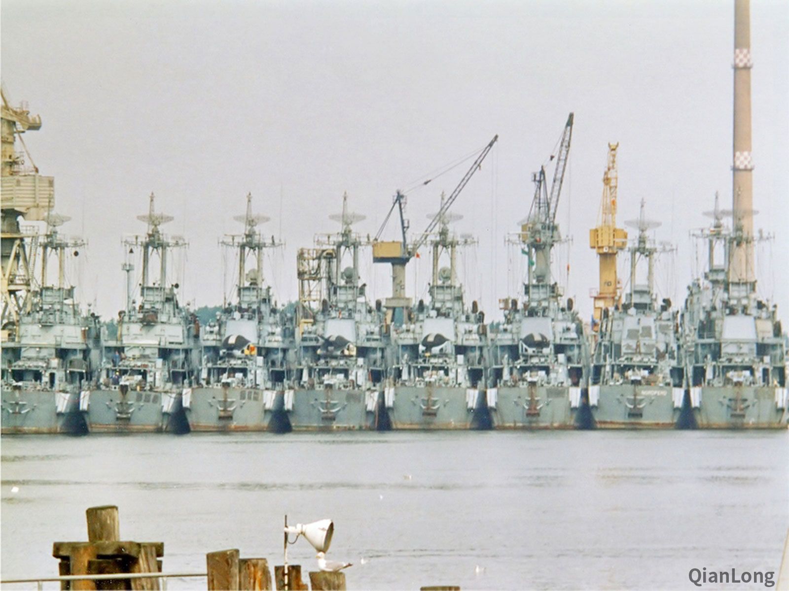 存在港口内的德国海军舰艇 冷战之后纷纷由主