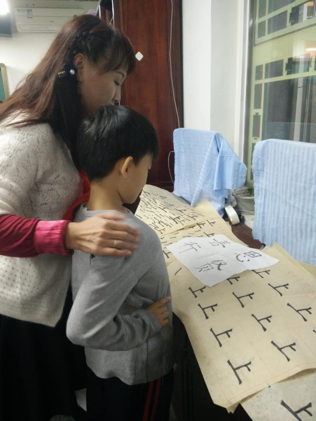 8-笔友进行“作业”交流
