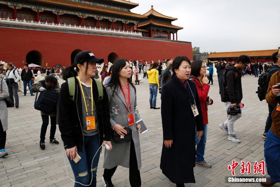 中外媒体故宫参观采访“中国历史文化与公共服务”
