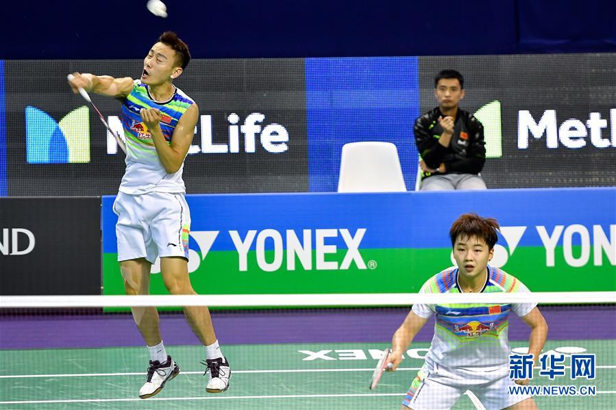 （体育）（2）羽毛球&mdash;&mdash;法国公开赛：张楠／李茵晖晋级混双16强