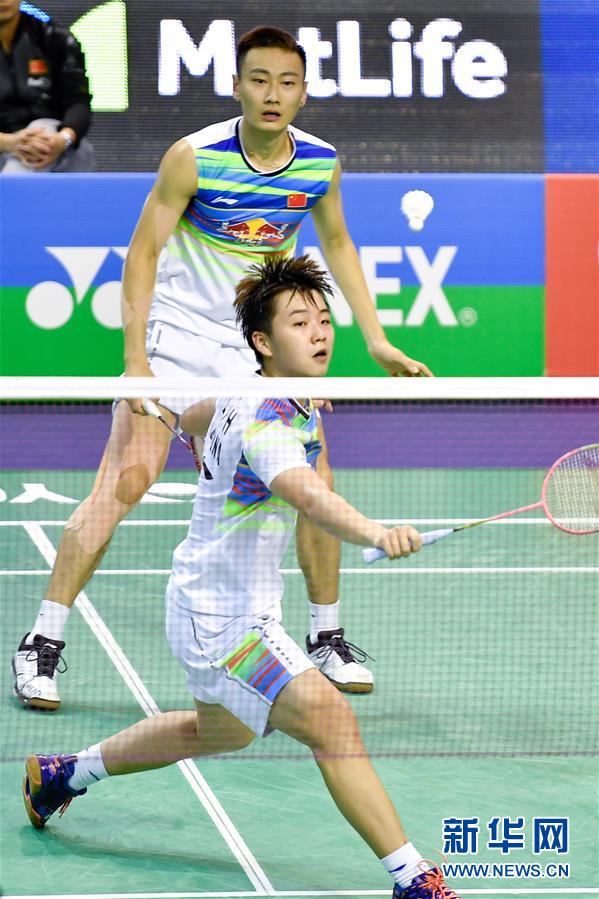 （体育）（3）羽毛球&mdash;&mdash;法国公开赛：张楠／李茵晖晋级混双16强