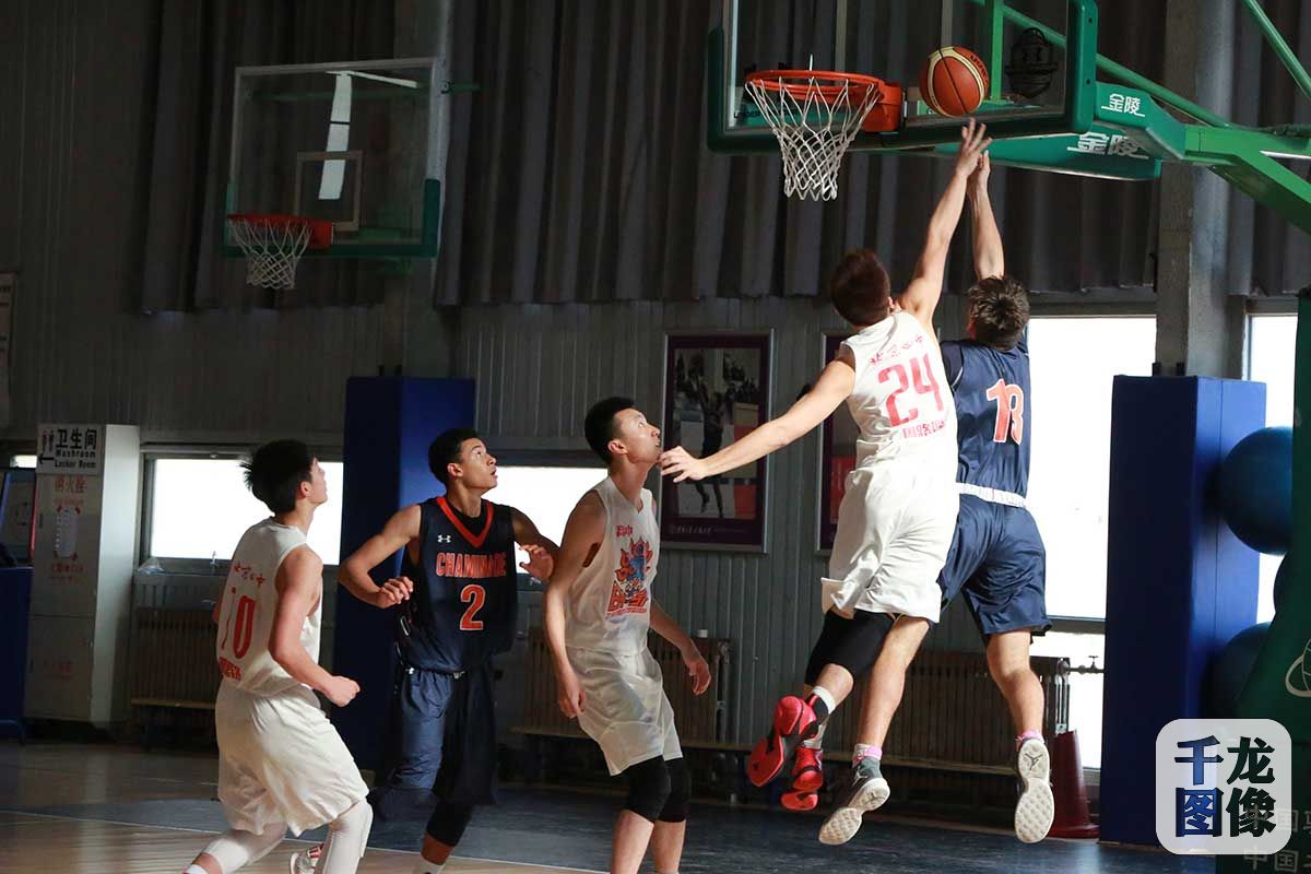 首届国际(中美)青少年篮球友谊赛在京开幕(8)-