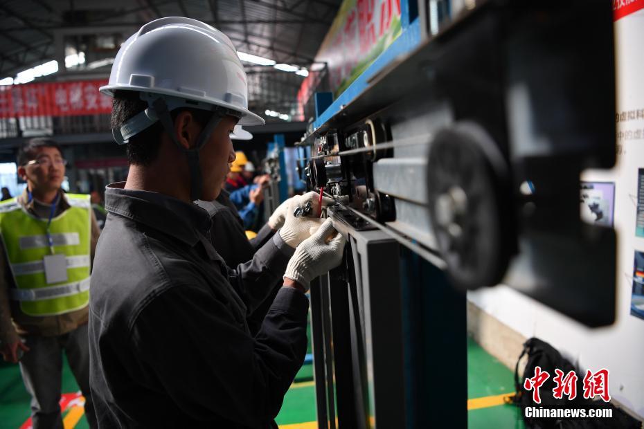 昆明举行电梯安装维修竞赛 行业达人一决高下