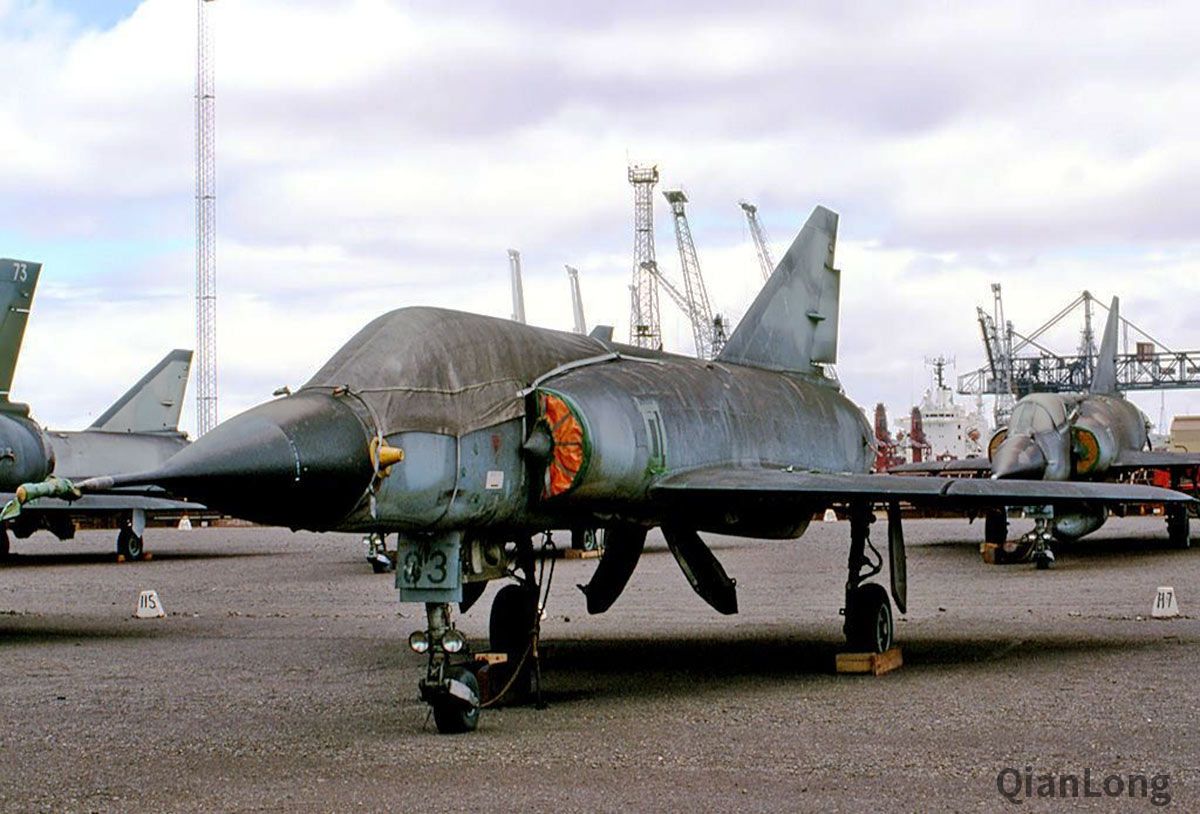 准备运往巴基斯坦的幻影Ⅲ战斗机 2018年将