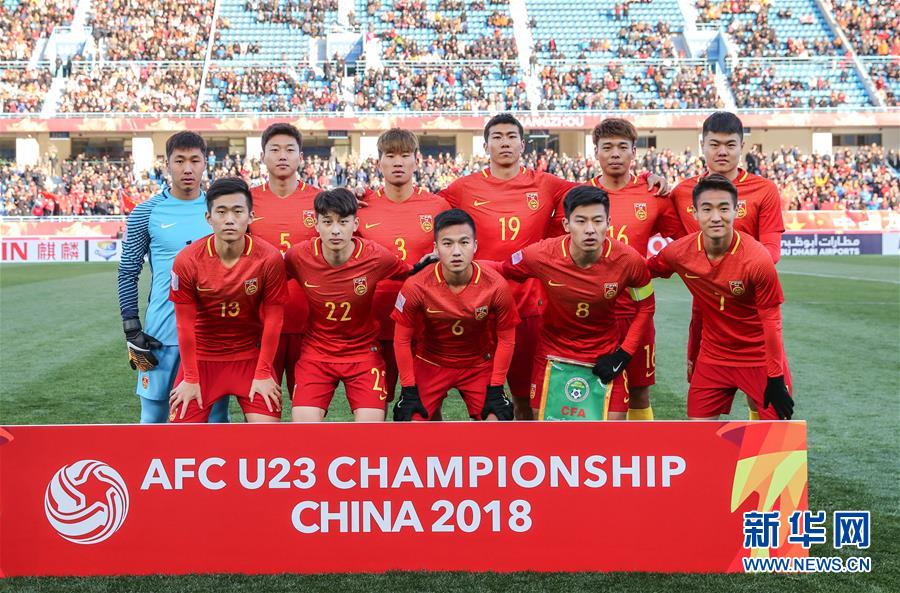 （体育）（3）足球&mdash;&mdash;亚足联U23锦标赛A组：中国胜阿曼