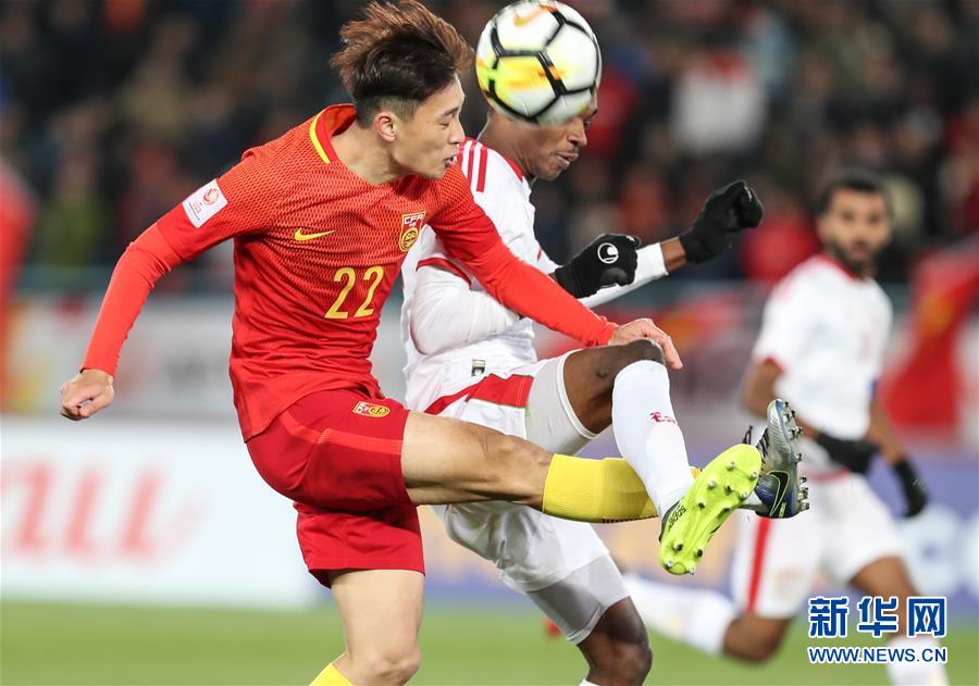 （体育）（10）足球&mdash;&mdash;亚足联U23锦标赛：中国胜阿曼