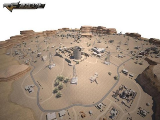 一次性跑225个黑色城镇?CF史上最大地图来袭