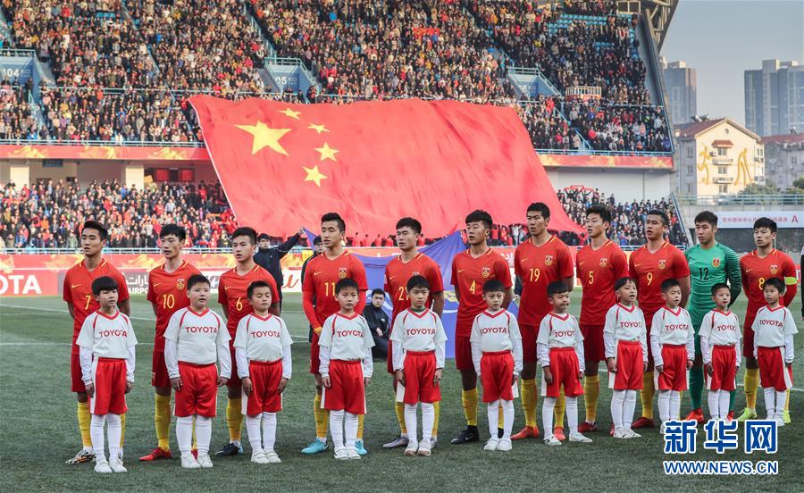 （体育）（19）足球&mdash;&mdash;亚足联U23锦标赛：中国队负于卡塔尔队