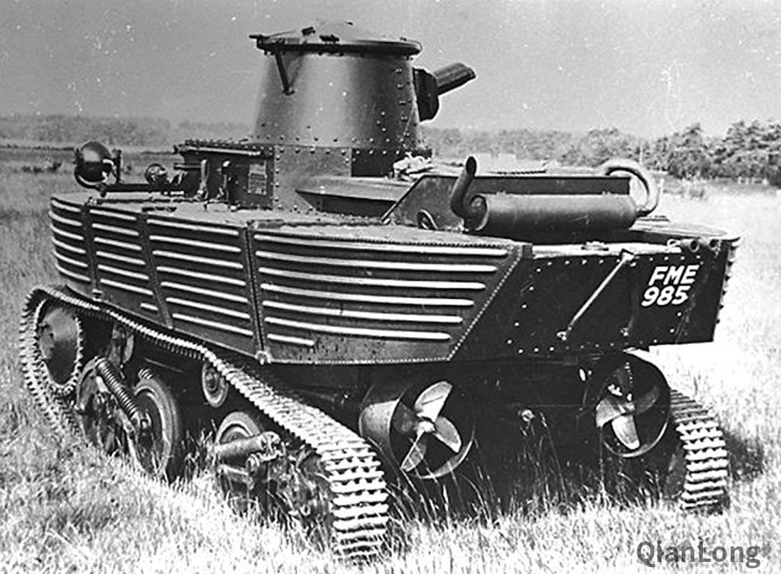 英国维克斯L1E3轻型坦克 专为两栖作战研发设