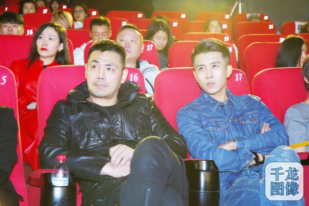 邵兵孙绍龙出席电影《坏爸爸》首映礼